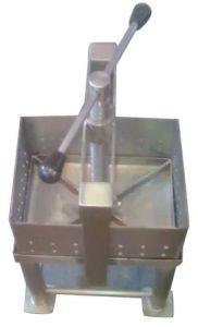 Stainless Steel Paneer Press Machine, Color : Grey