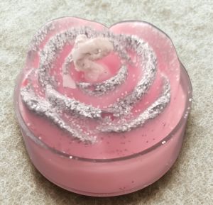 Floral T Light Candle