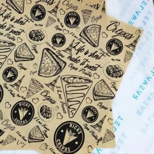 Logo Printed Continuous Paper