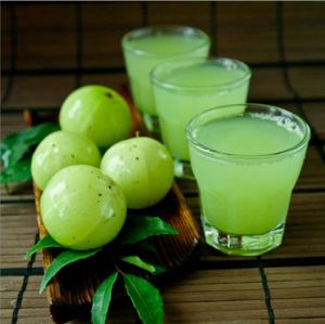 Natural Amla Juice, Color : Green, Packaging Type : Bottle