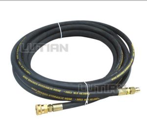 Nitrile Rubber Hydraulic Hose Pipes, Color : Black