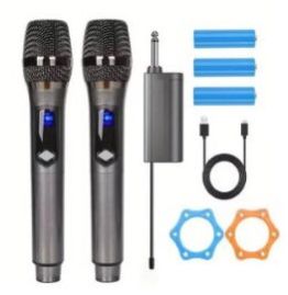H S Wireless Microphone System Kit