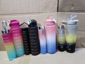 Metal Bottle, Color : Pink Blue for Drinking Purpose, Household