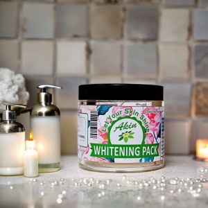 Aqua Whitening Face Pack, Form : Powder