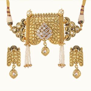 Party Wear Artificial Necklace Set