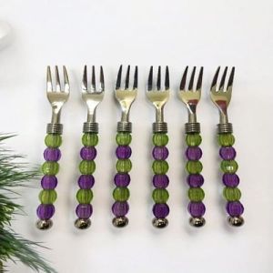 Beaded Fork Cutlery Set