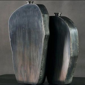 Stainless Steel Flask Wine Bottle, Color : Silver