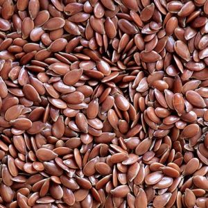 Dried Brown Flax Seeds