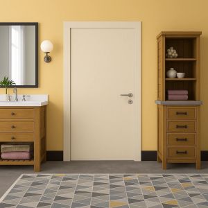 Wood Plastic Composite WPC Plain Doors