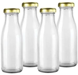 Transparent Glass Bottle