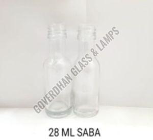 Glass Plain 20 Ml Saba Cosmetic Bottle, Capacity : 20ml