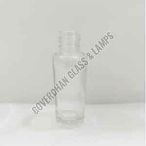 Plain Glass 30 Ml Round Cosmetic Bottle, Capacity : 30ml
