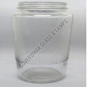 500 Ml Glass Dotted Water Bottle, Color : Transparent