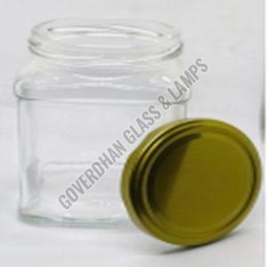 750 Ml ITC Square Glass Jar, Capacity : 750ml, Cap Material : Metal