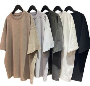 Plain Mens Lycra Cotton Oversized T-Shirts Casual Wear