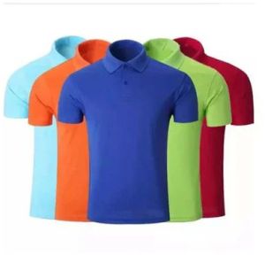 Mens Lycra Matty Polo T-Shirts