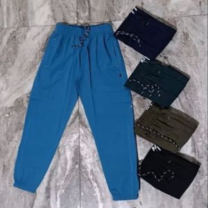 Plain Mens Lycra Terry Joggers Casual Wear, Technics : Machine Made