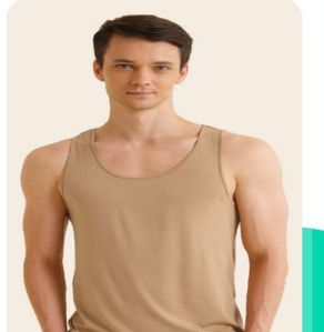 Mens Poly Cotton Tank Tops