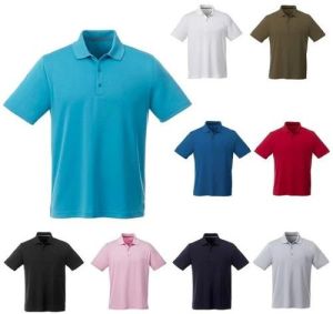 Mens Poly Matty Polo T-Shirts