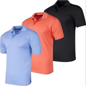 Plain Mens Sports Matty Polo T-Shirts, Sleeve Style : Short Sleeve