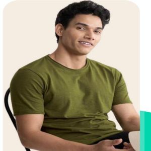Plain Mens Subli Cotton Regular T-Shirts Casual Wear