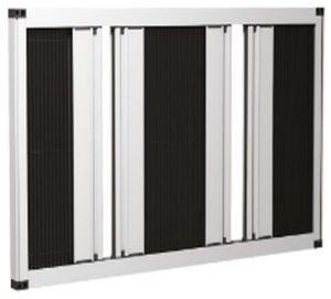 Polyester 3 Part Slider Pleated Mesh