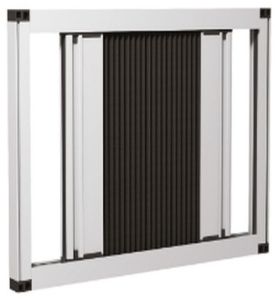 Polyester Center Opening Slider Pleated Mesh