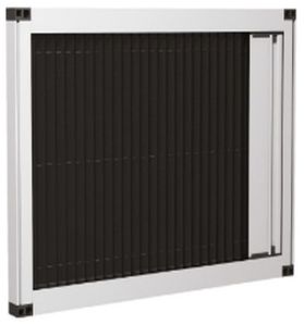 Polyester One Way Slider Pleated Mesh