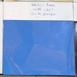 200 GSM Blue Pique Fabric