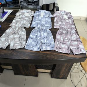 Printed Cotton Mens Night Suit, Color : Multicolor