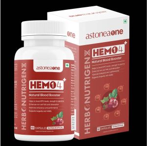 Hemo 14 Astoneaone 60 Capsule, Packaging Size : 1X60