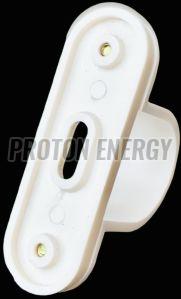 20mm White PVC Saddle