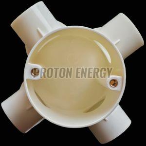 25mm PVC 4 Way Deep Junction Box