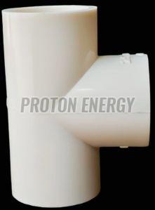 25mm White PVC Pipe Tee