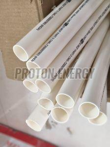 Proton Polished Rigid PVC Conduit Pipe, Color : White