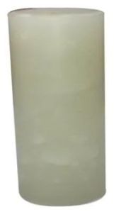 Smooth Surface Plain Paraffin Wax Dinner Pillar Candle