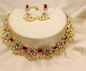 Multicolor Alloy Artificial Jewellery Set