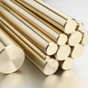 Annealed Condition Polished Brass Round Bar, Color : Yellow