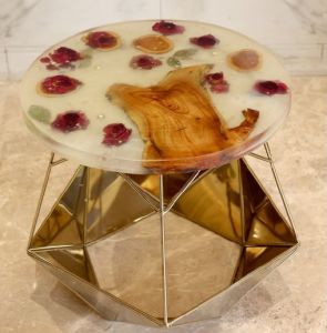 Natural Modern Resin Table