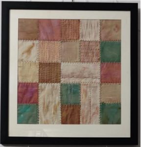 Whimsical Woven Patchwork Art