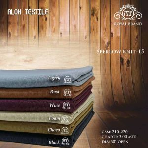 211 gsm sparrow knit polyester fabric