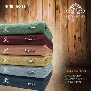 Royal Brand 223 GSM Dobby Polyester Fabric, Width : 60 Inches