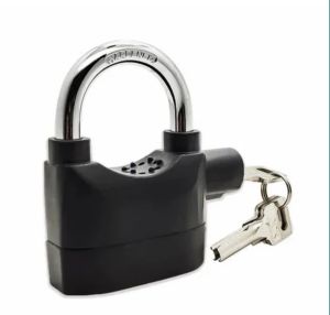 Steel Square Security Alarm Lock, 40 Mm 40mm, Weight : 200g