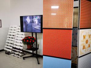 Perforated PVC Gypsum Ceiling Board