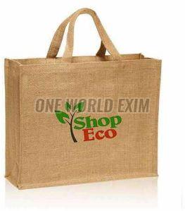 Printed Brown Promotional Jute Bag