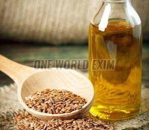 Natural Edible Flaxseed Oil, Color : Yellow, Packaging Type : Bottle