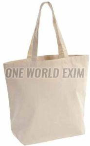 Shopping Canvas Tote Bag, Color : White Standard