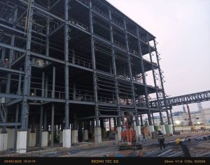 Colour Coated Mild Steel Mezzanine Floor for Godown