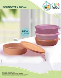 200ml Tupperware Plastic Roundstax Bowl, Packaging Type : Multi-Color