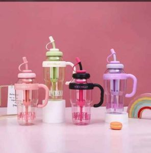 Plastic Ice Cream Sipper Bottle, Capacity : 1l